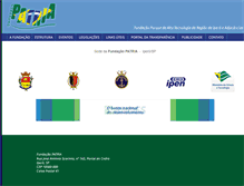Tablet Screenshot of patria.org.br