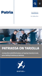 Mobile Screenshot of patria.fi