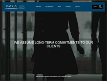 Tablet Screenshot of patria.com