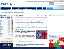 Tablet Screenshot of patria.cz